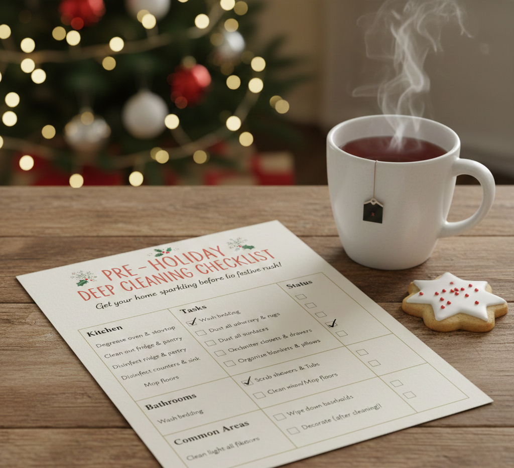 Deep Cleaning Checklist